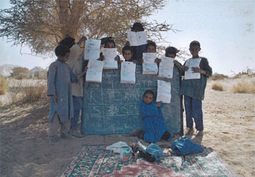 Schule in der Wüste